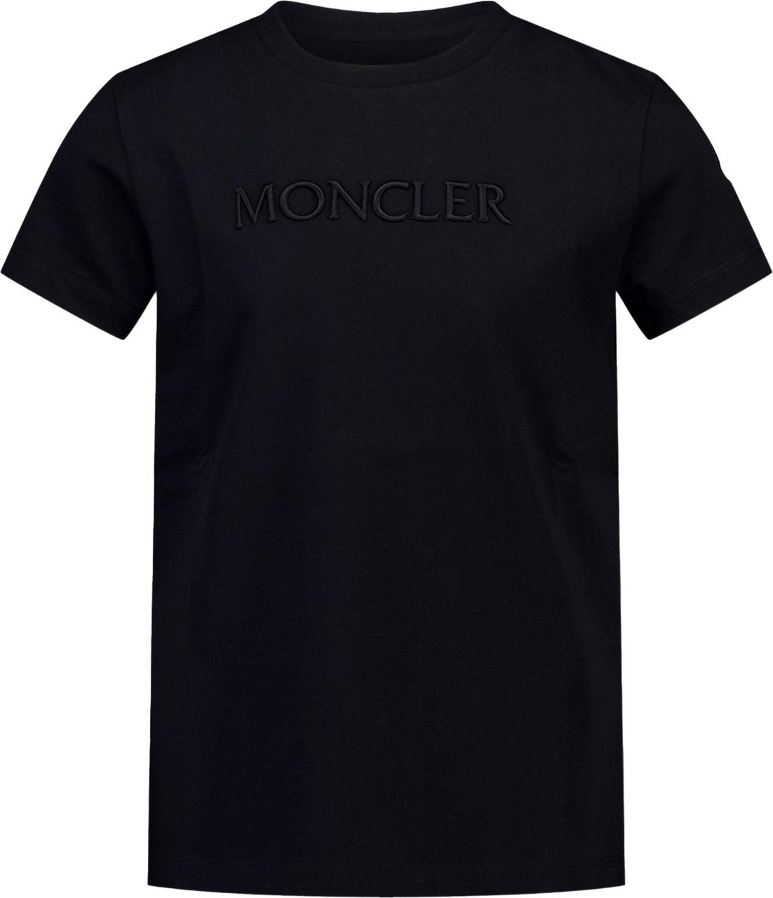 Moncler Moncler Kinder Meisjes T-Shirt In Zwart Zwart