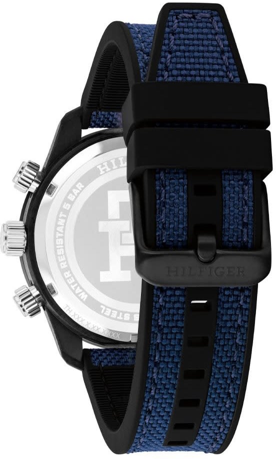 Tommy Hilfiger Tommy Hilfiger TH1792183 Horloge Heren Carbon 42mm Zwart
