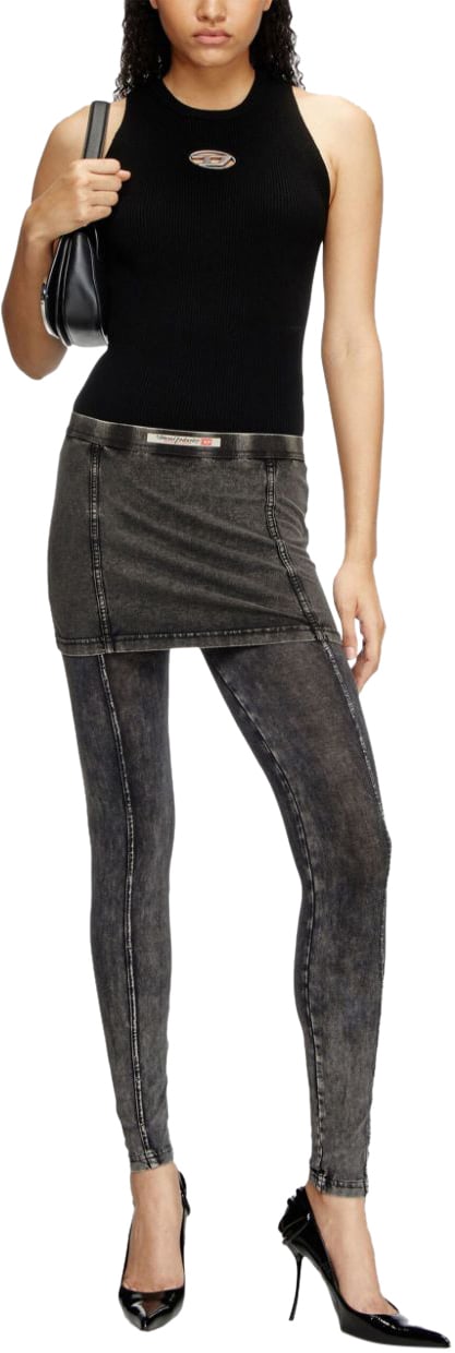 Diesel M-Caddix Top Zwart