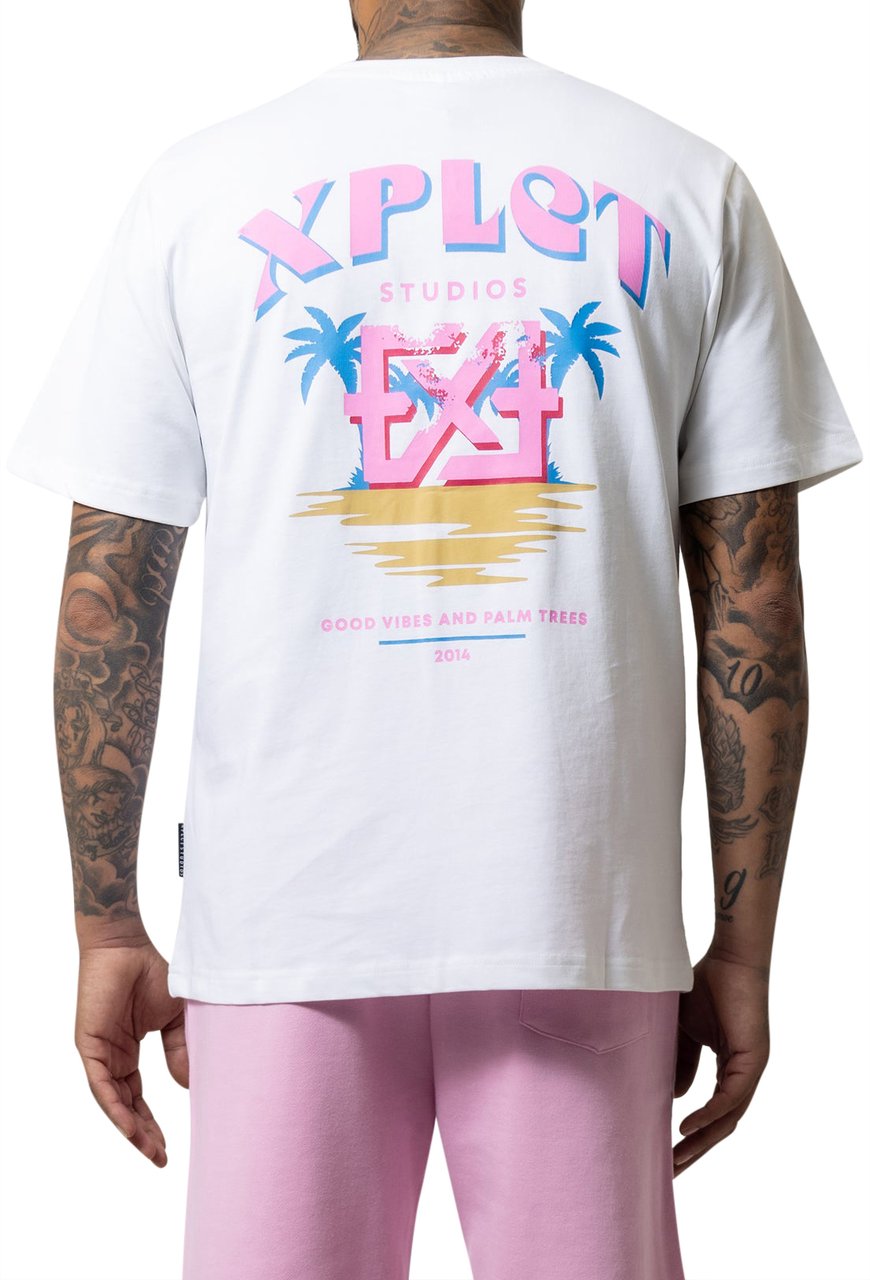XPLCT Studios Vibe Tee | White Wit