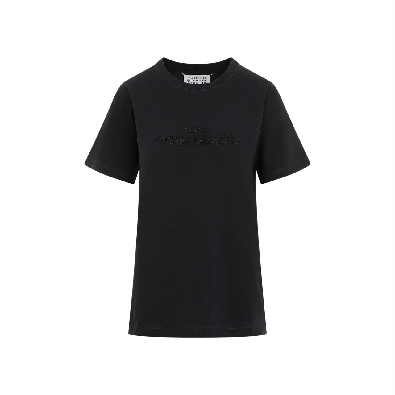 Maison Margiela T-shirts And Polos Black Zwart