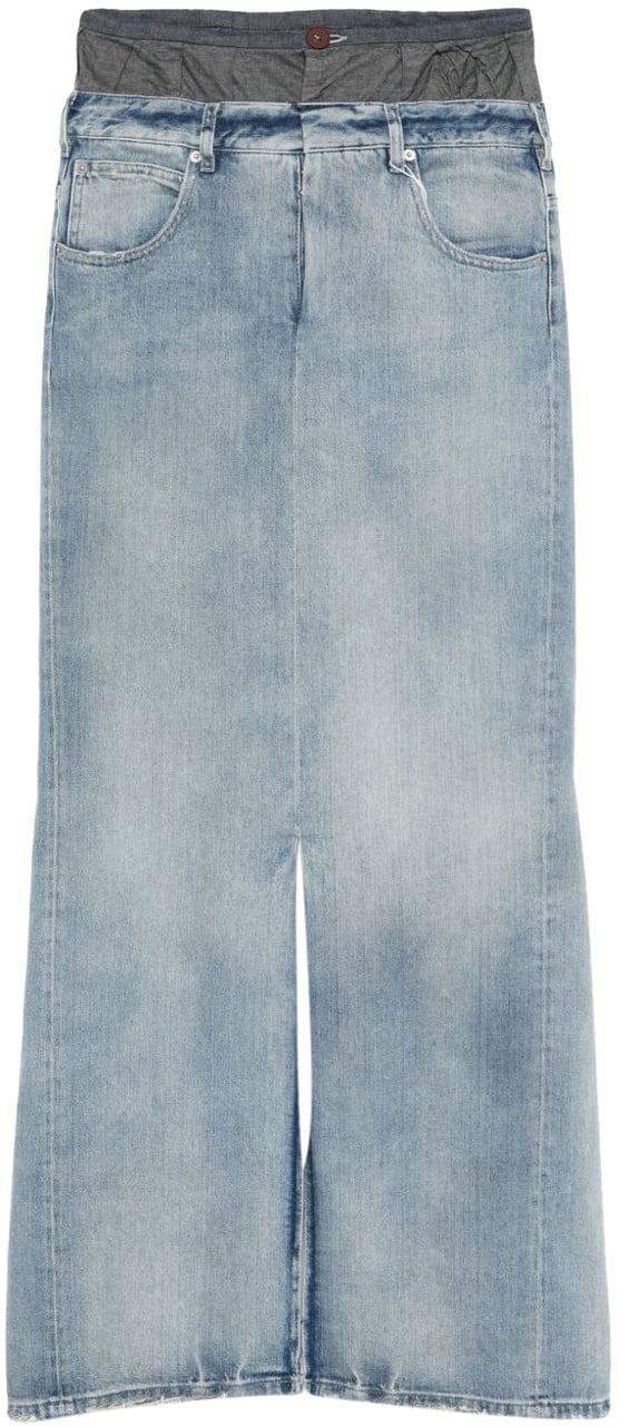 Maison Margiela Skirts Blue Blauw