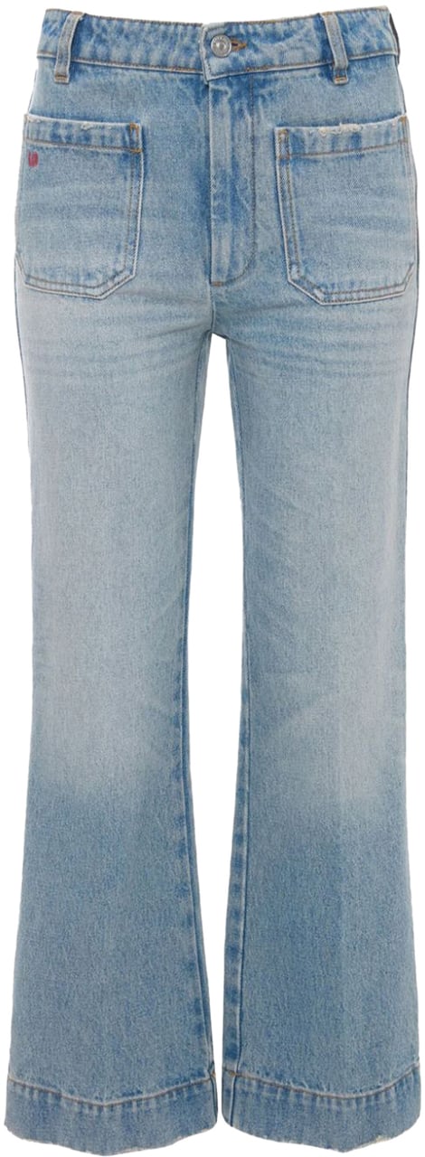 Victoria Beckham Jeans Blue Blauw