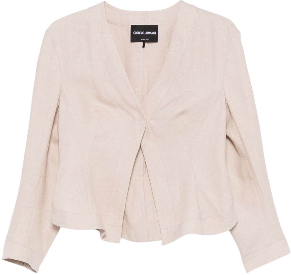 Giorgio Armani Jackets Beige Beige