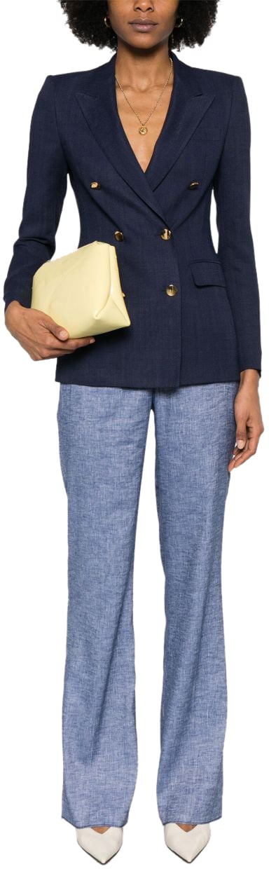 Tagliatore Jackets Blue Blauw
