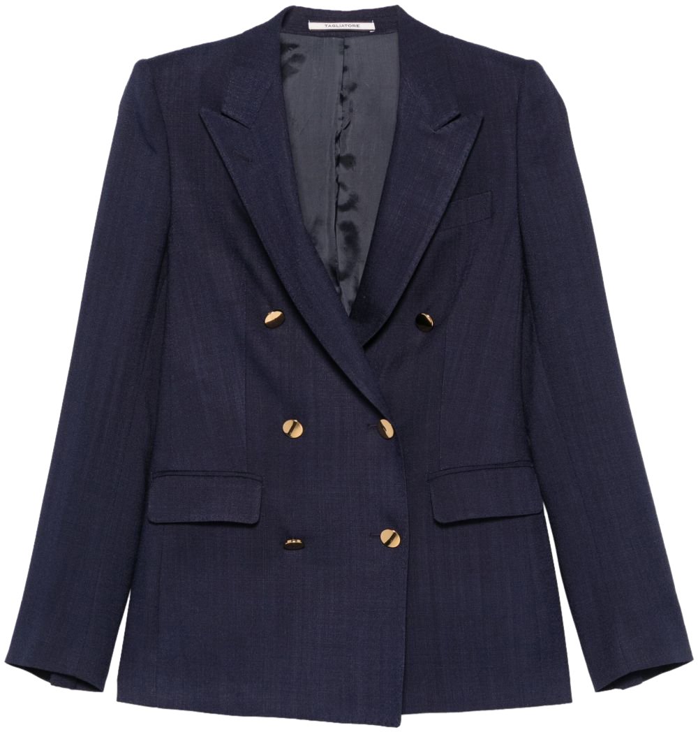 Tagliatore Jackets Blue Blauw