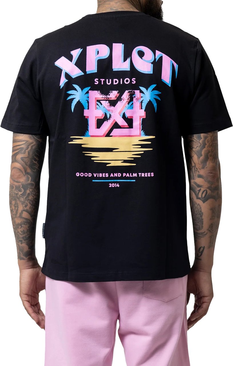 XPLCT Studios Vibe Tee Zwart