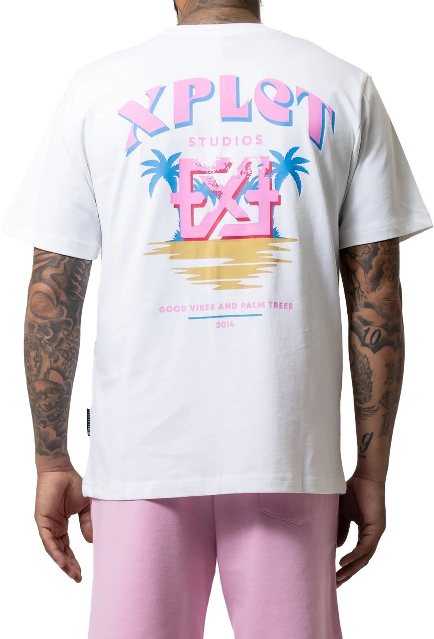 XPLCT Studios Vibe Tee Wit