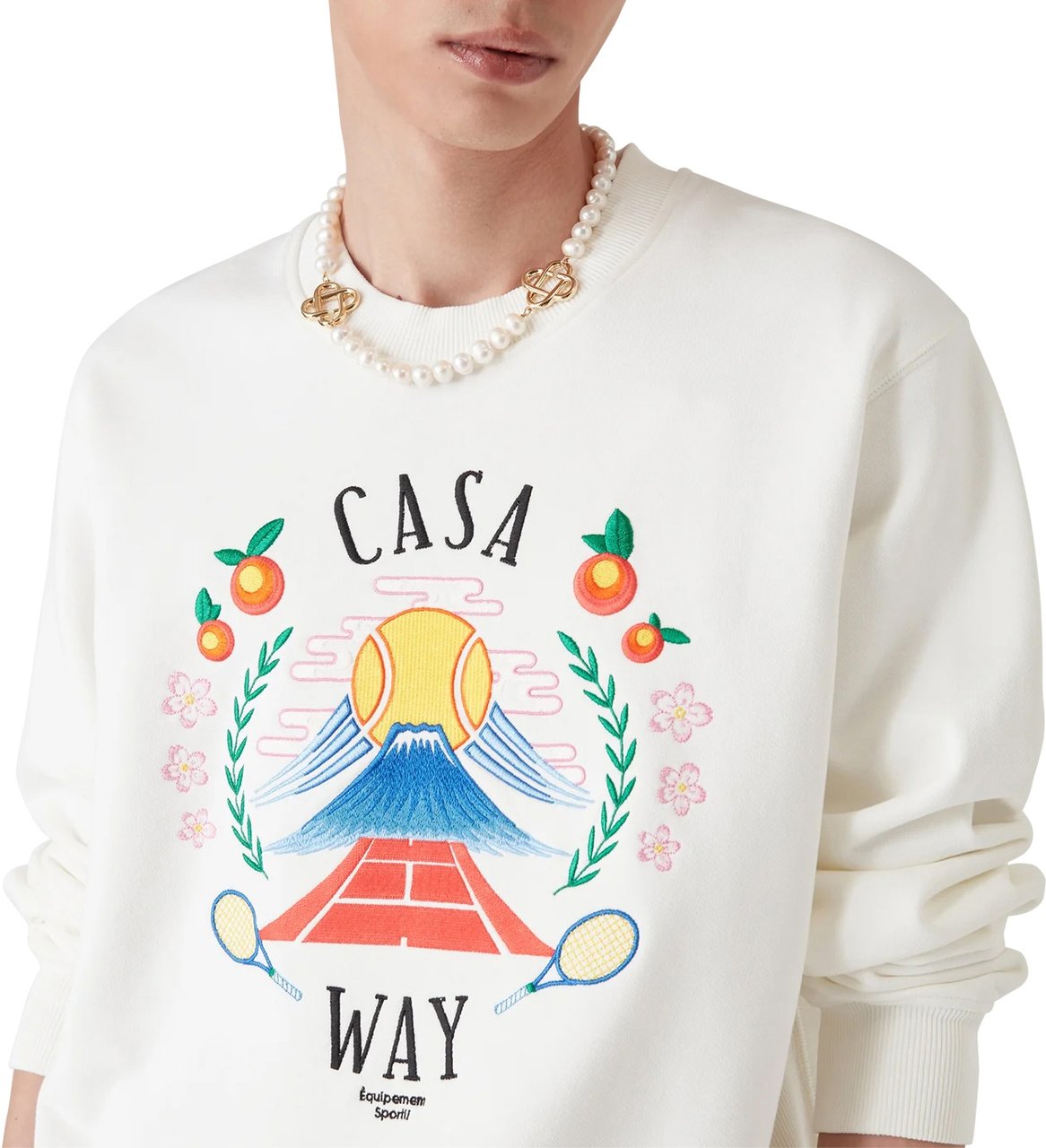 Casablanca sweater casa Wit