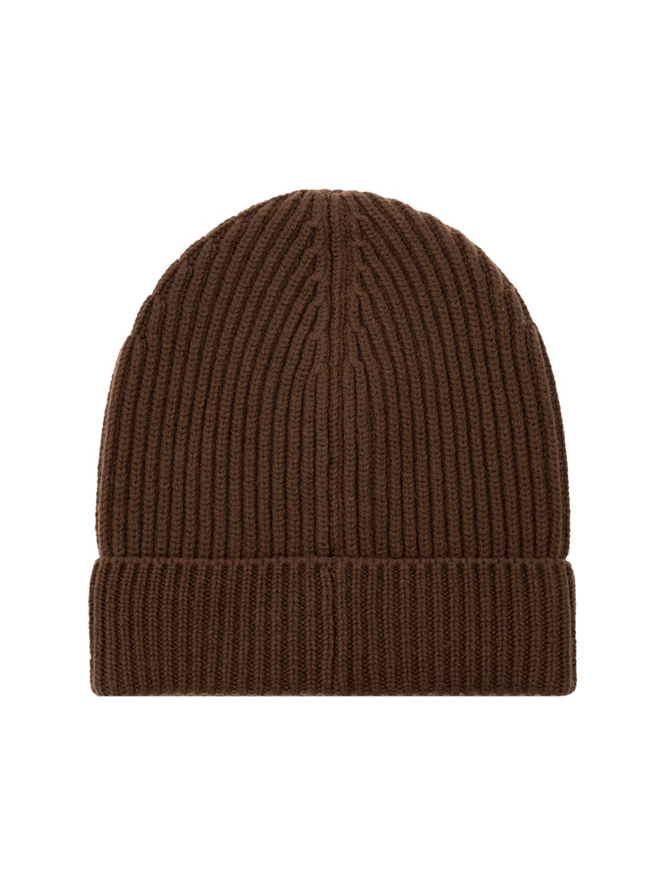 Dolce & Gabbana Ribbed Wool/cashmere Beanie Bruin