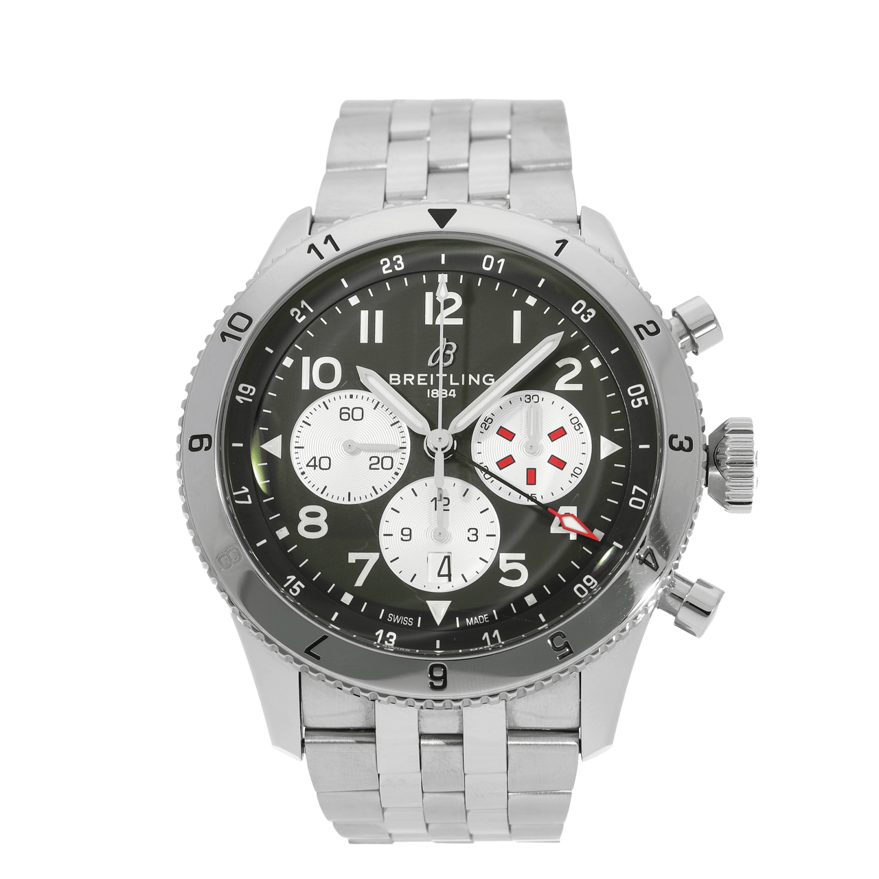 Breitling Aviator Groen