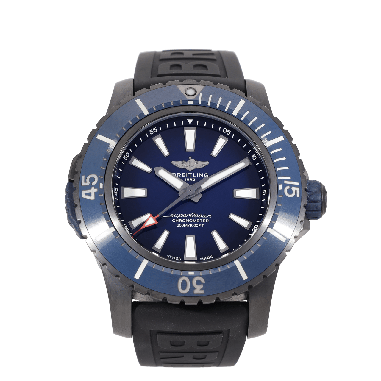 Breitling Superocean Blauw
