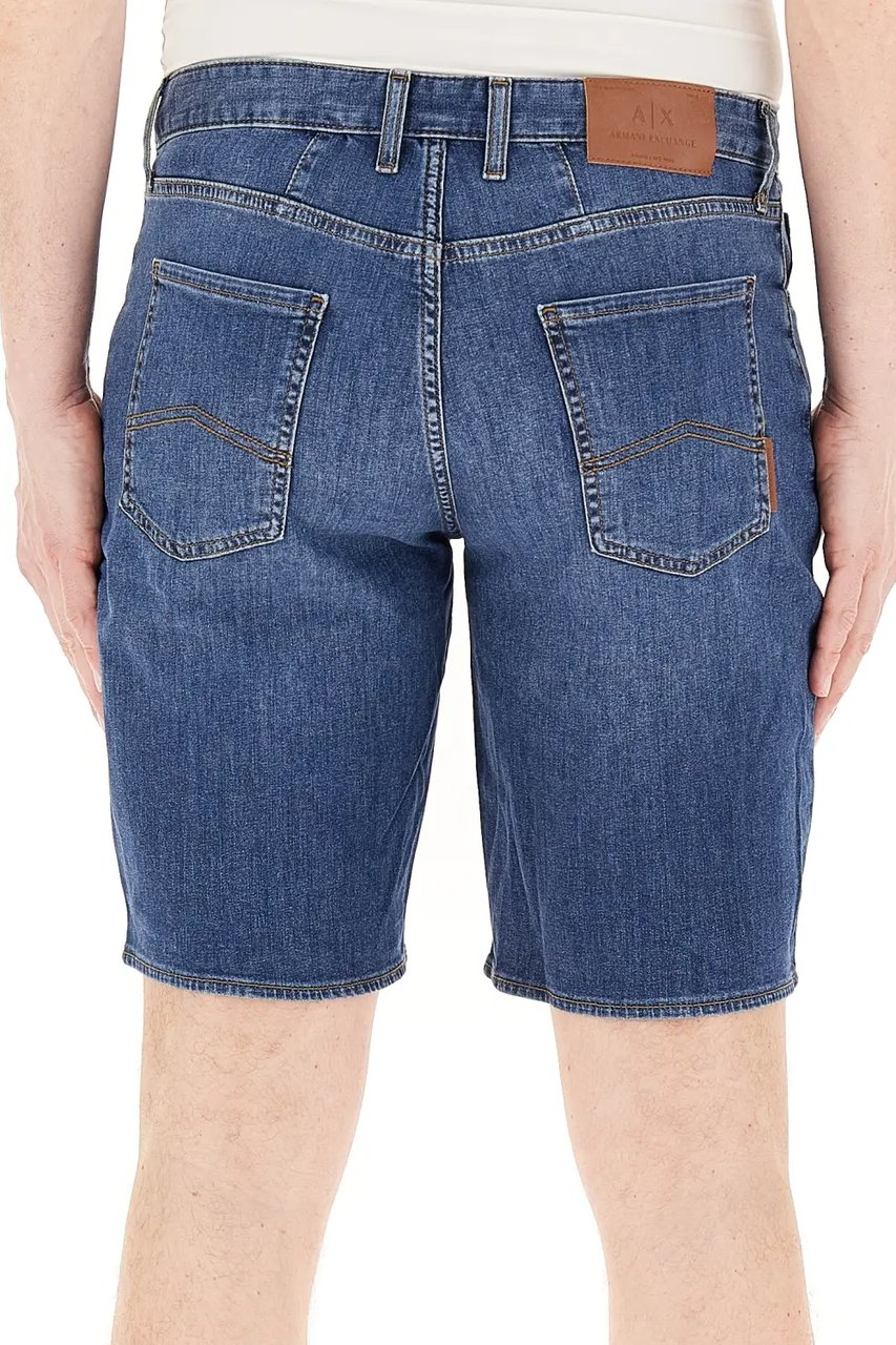 Armani Exchange Trousers Light Denim Blauw