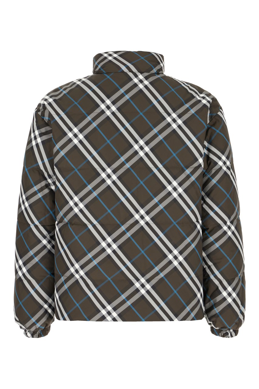 Burberry Burberry Printed nylon reversible padded jacket Divers