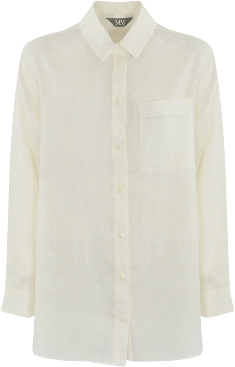 Max Mara Shirts White Wit