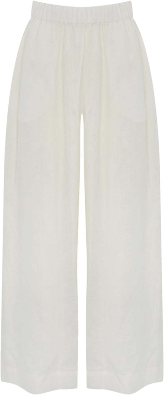 Max Mara Trousers White Wit