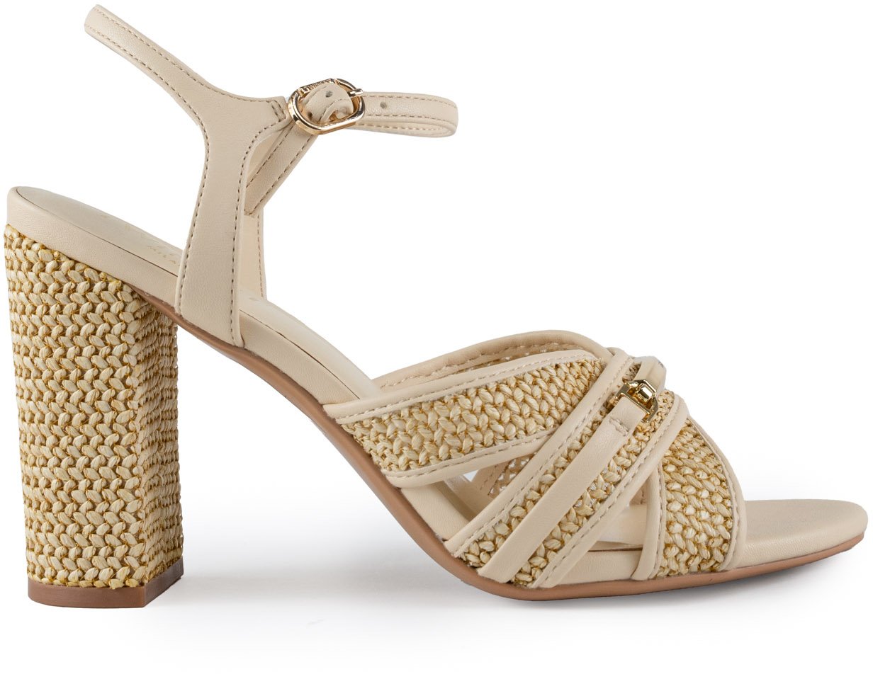 Twin-set With Heel Natural Neutraal