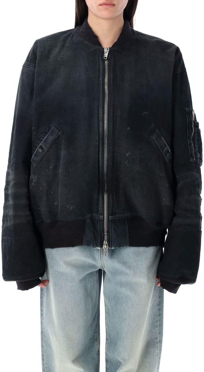 Balenciaga Coats Black Zwart