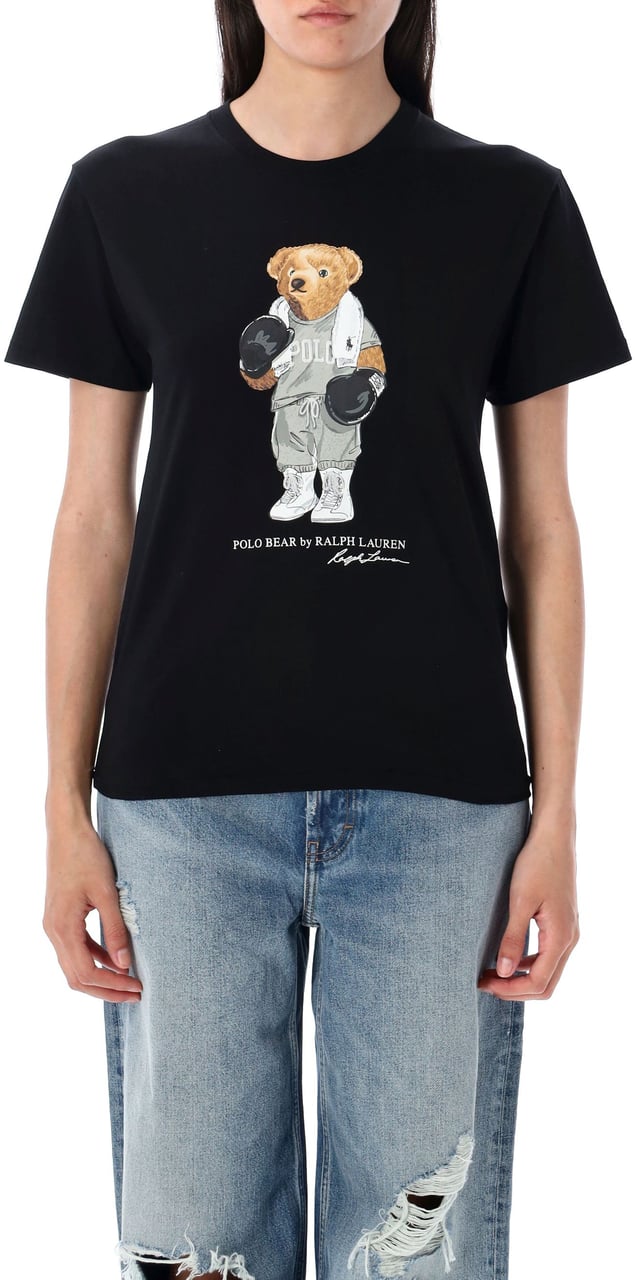 Ralph Lauren T-shirt with print Zwart