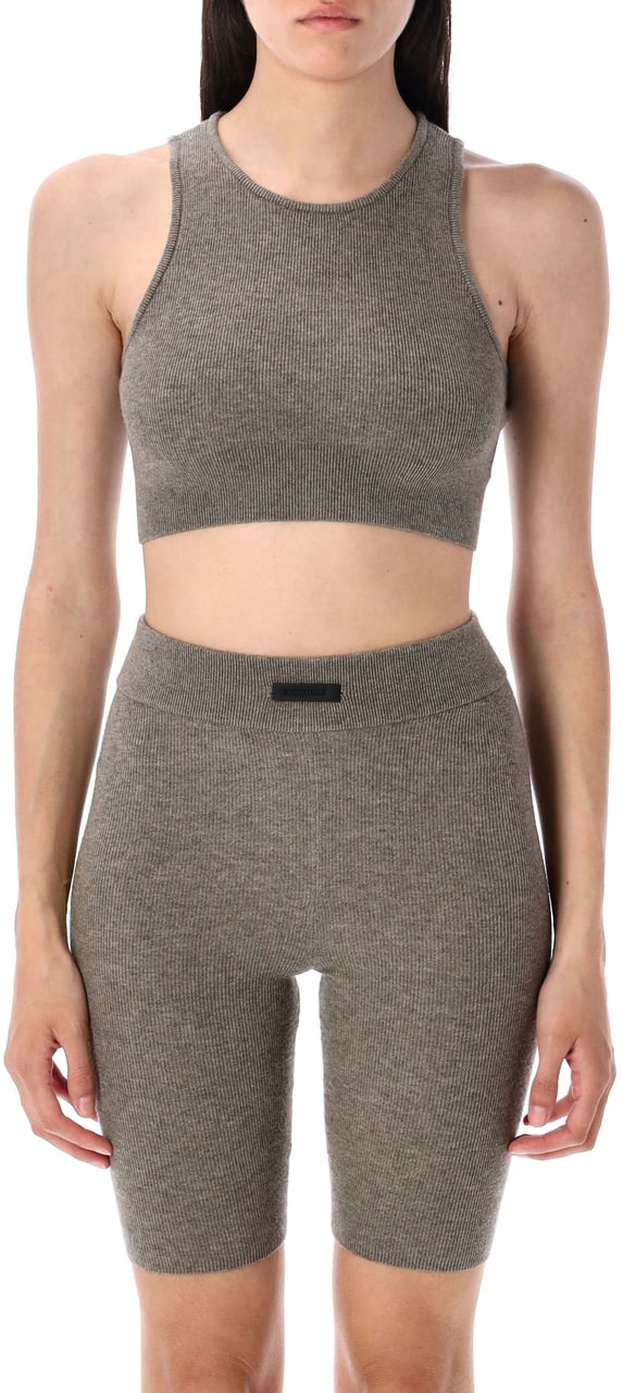 Fear of God Soft Rib Sport Tank Homestead Heather Bruin