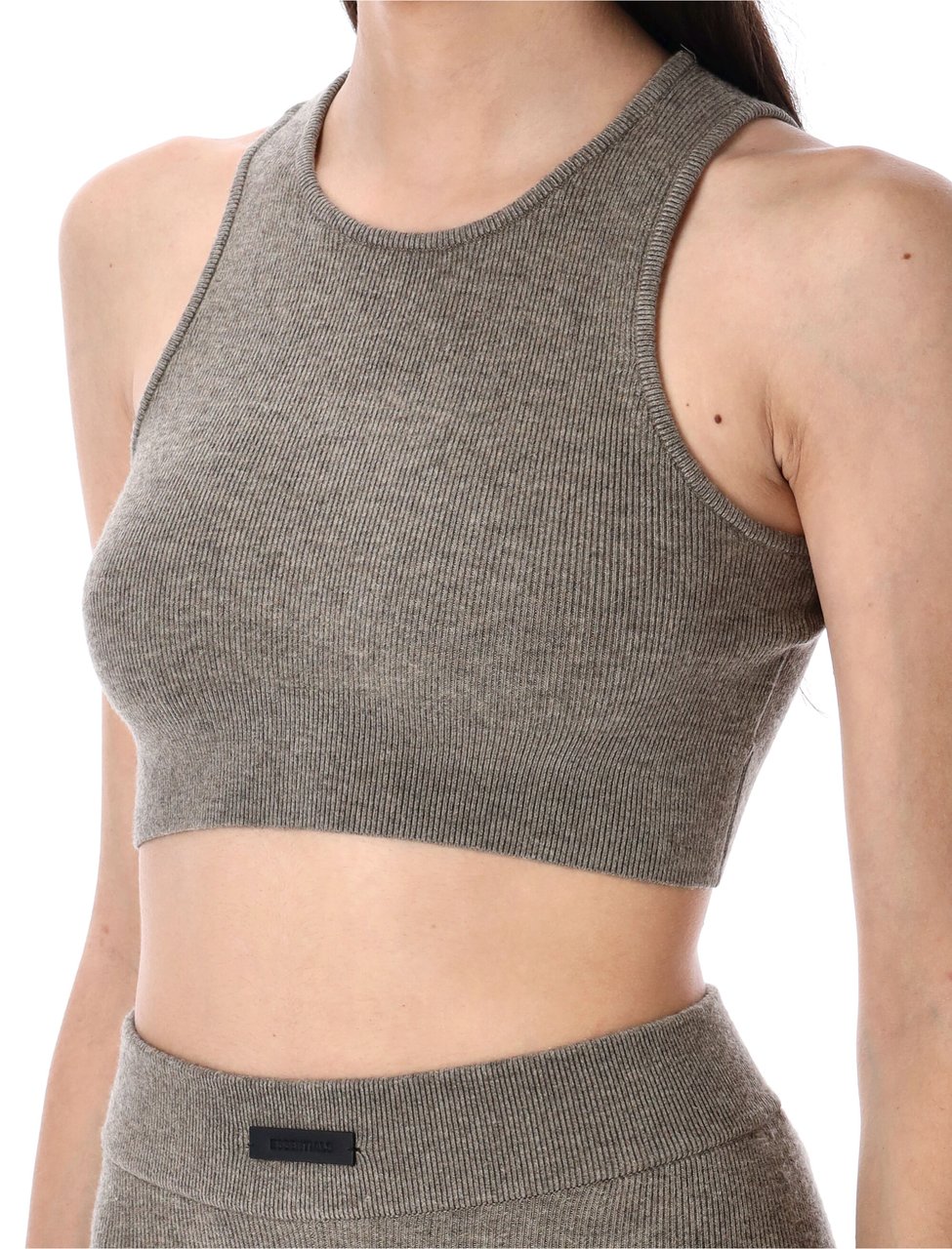Fear of God Soft Rib Sport Tank Homestead Heather Bruin