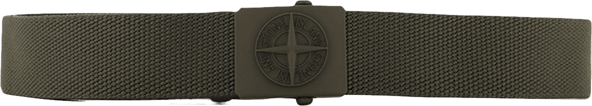 Stone Island Junior Stone Island Kinder Jongens Riem Olijf Groen Groen