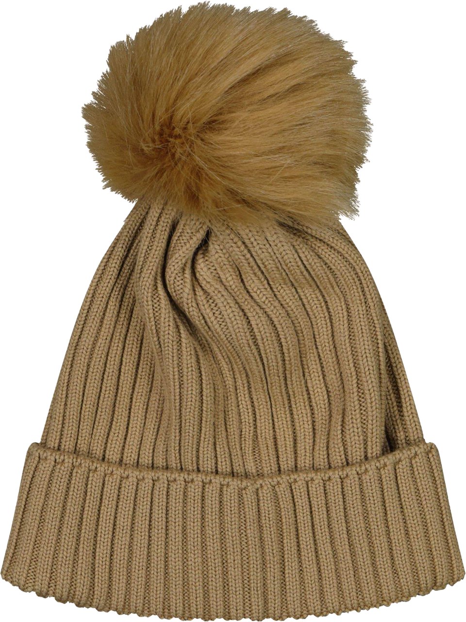 Moncler Moncler Meisjes Muts Camel Taupe