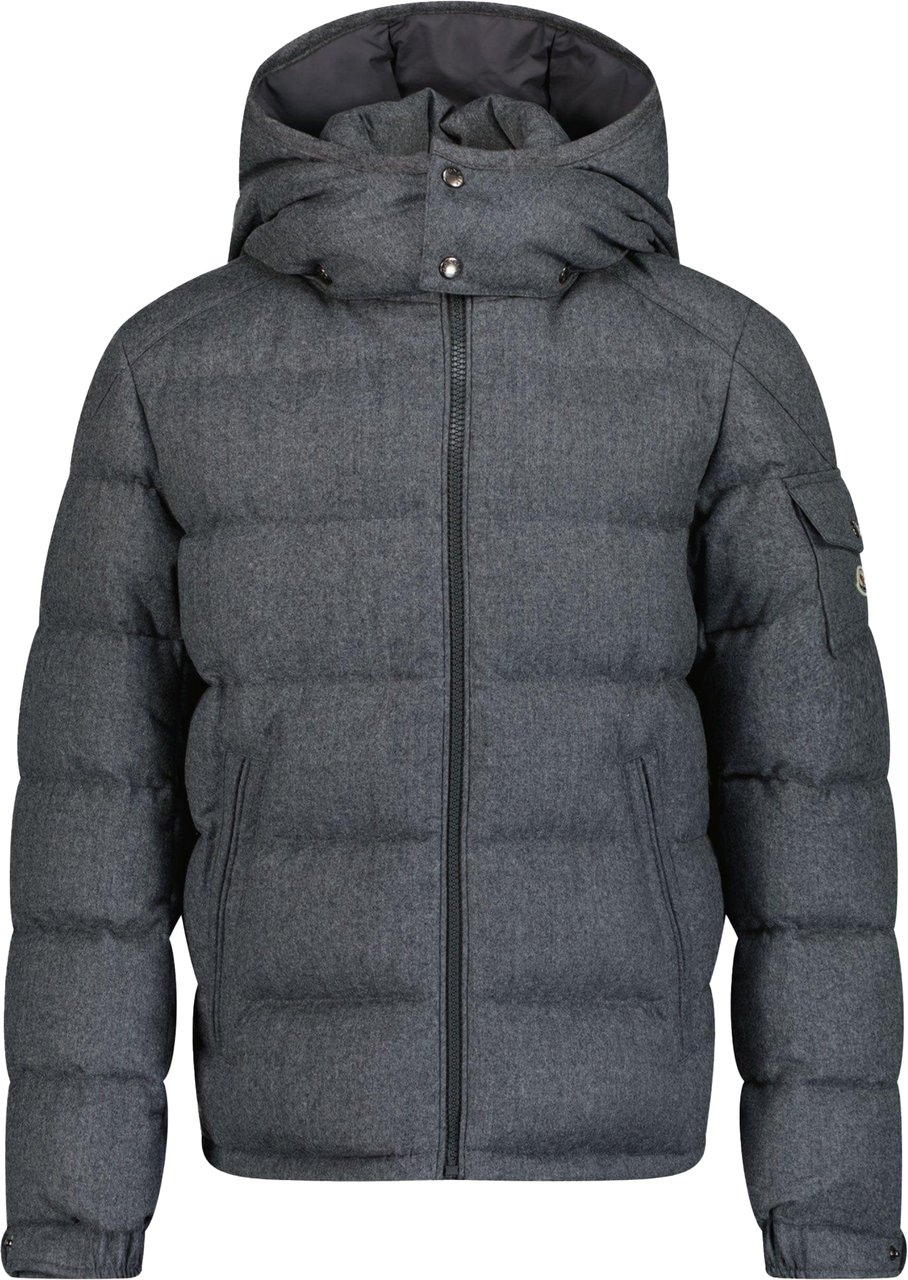 Moncler Moncler Montgenevre Jongens Winterjas Grijs Grijs