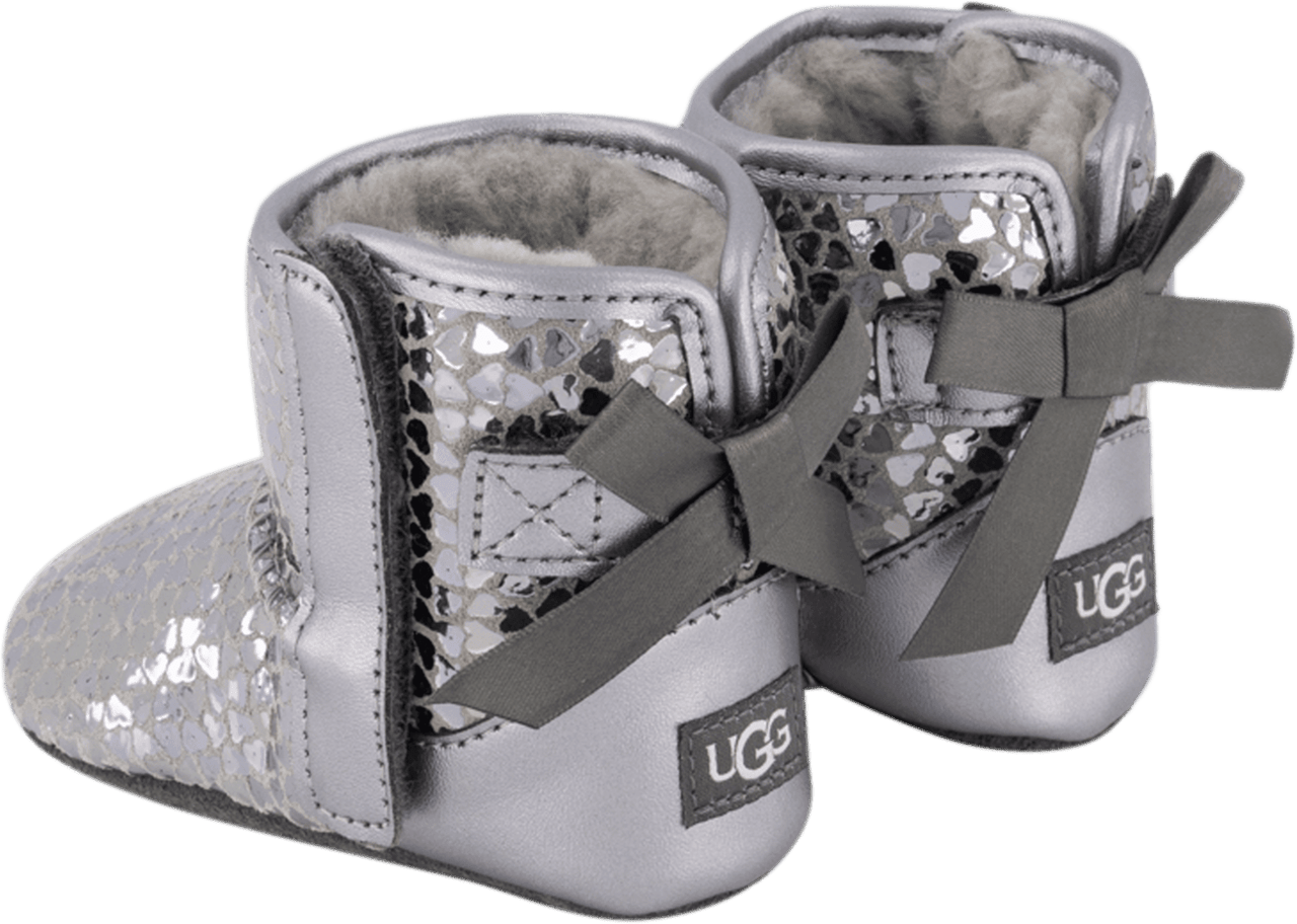 UGG UGG Baby Meisjes Slofjes Zilver Metallic