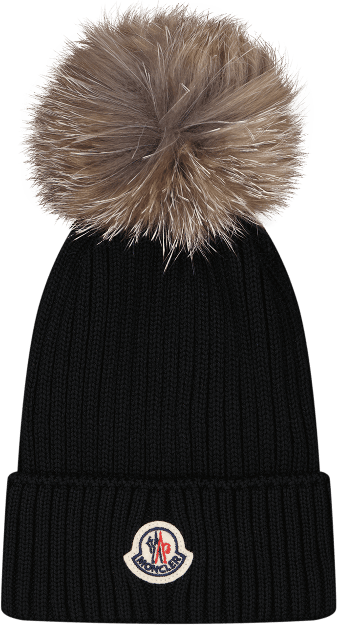 Moncler Moncler Kinder Unisex Muts Zwart Zwart