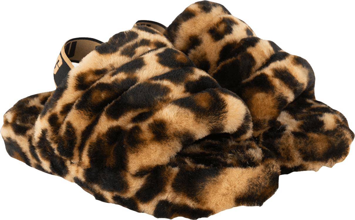 UGG UGG Kinder Meisjes Sloffen Panter Dierenprint