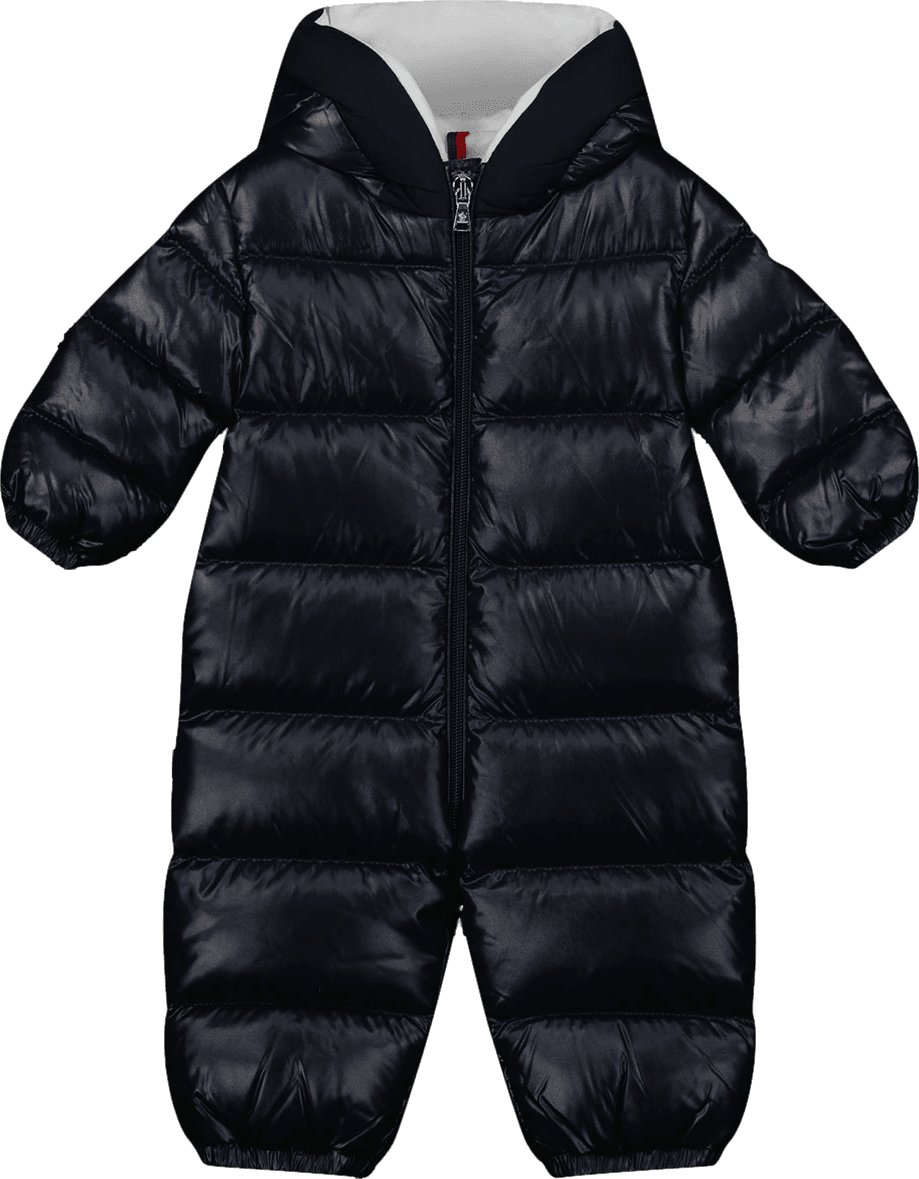 Moncler Moncler Baby Unisex Skipak Navy Blauw