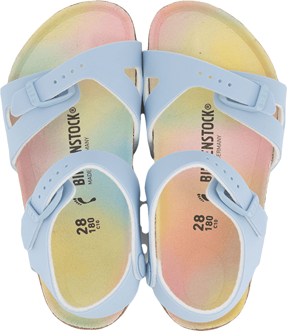 Birkenstock Birkenstock Kinder Meisjes Sandalen Licht Blauw Blauw