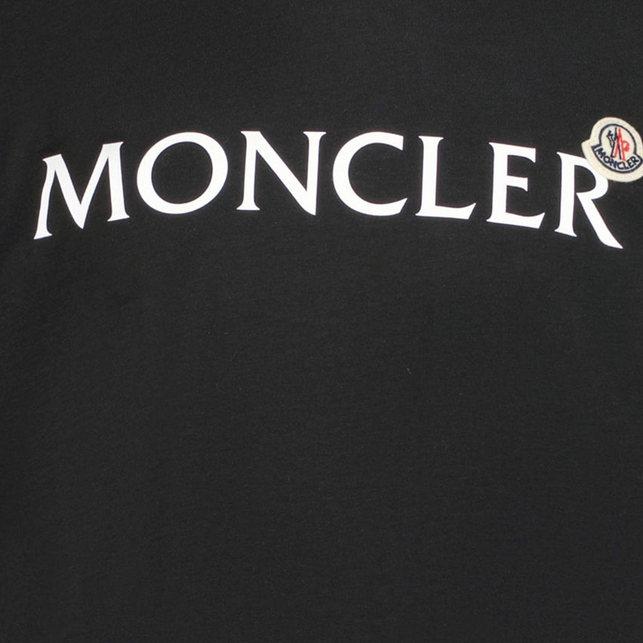 Moncler Moncler Kinder Jongens T-Shirt In Zwart Zwart