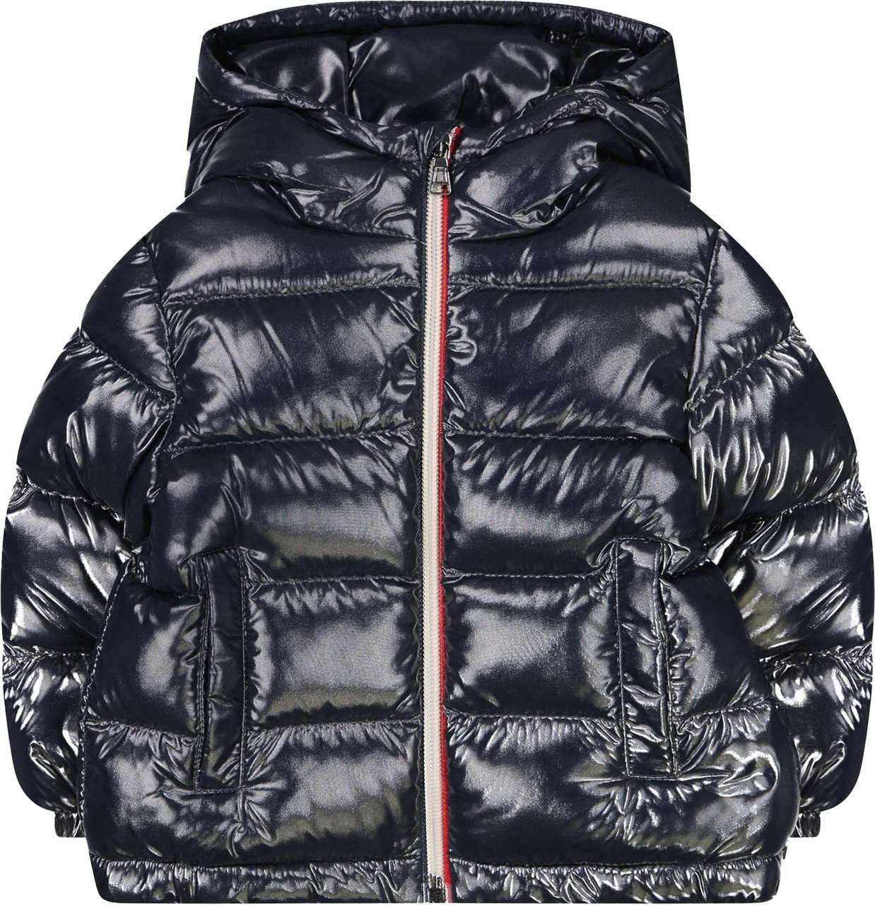 Moncler Moncler New Aubert Baby Jongens Winterjas Navy Blauw