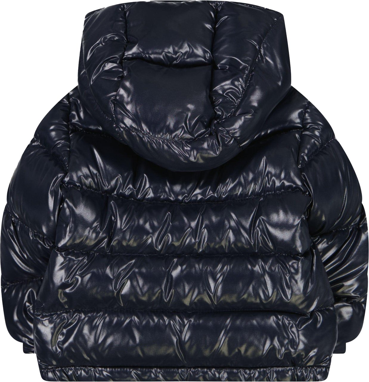 Moncler Moncler New Aubert Baby Jongens Winterjas Navy Blauw
