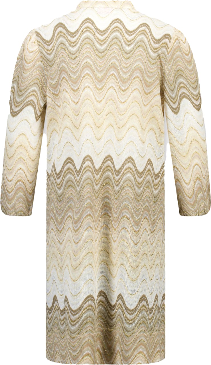 MC2 Saint Barth MC2 Saint Barth Kinder Meisjes Jurk In Goud Metallic
