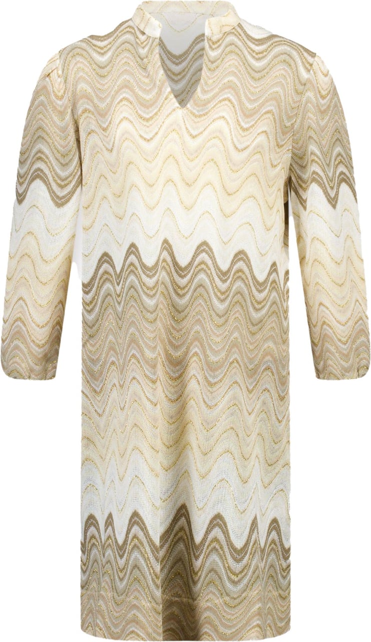MC2 Saint Barth MC2 Saint Barth Kinder Meisjes Jurk In Goud Metallic