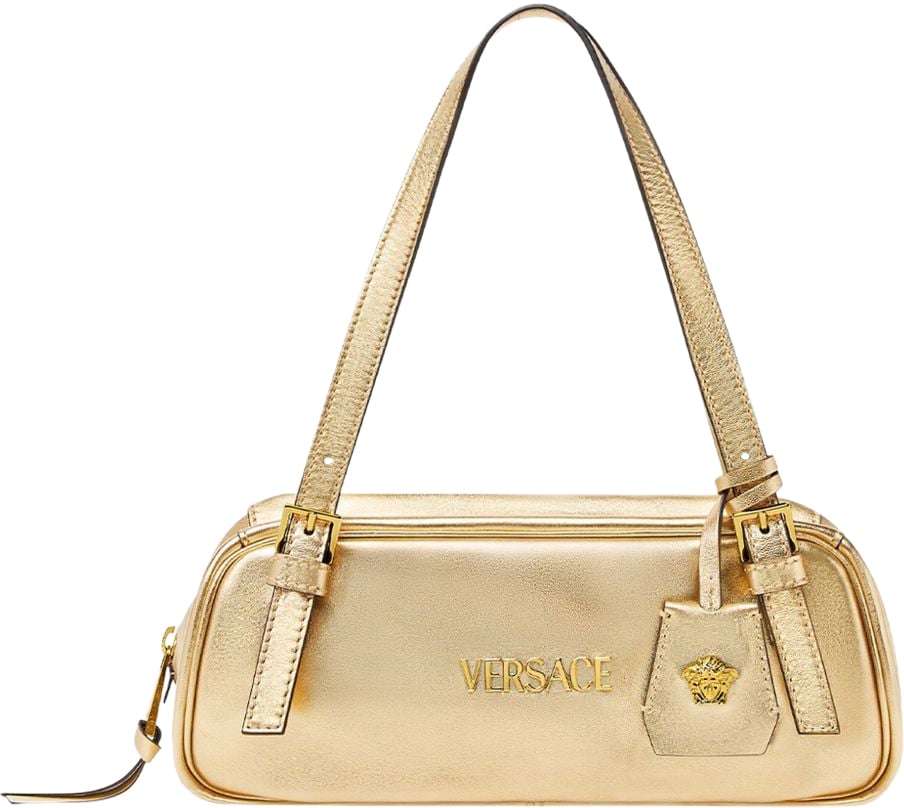 Versace Borsa a Spalla in Pelle Goud