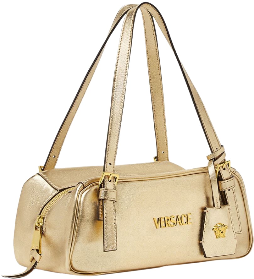 Versace Borsa a Spalla in Pelle Goud