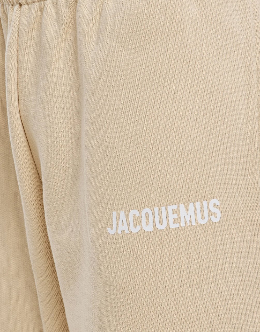 Jacquemus Le Jogging Logo Sweatpants Beige