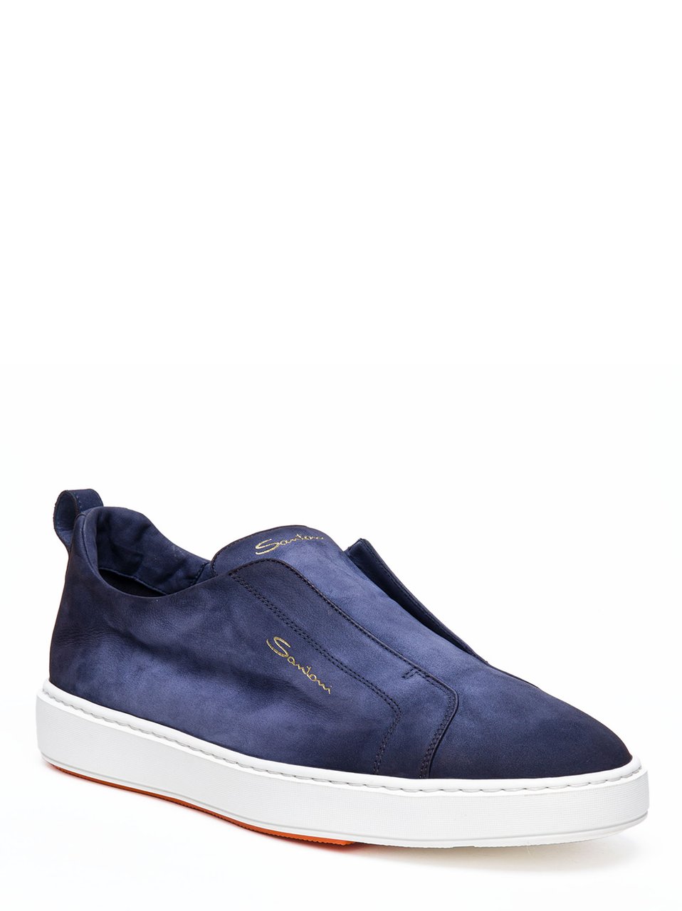 Santoni Sneakers Blue Blauw