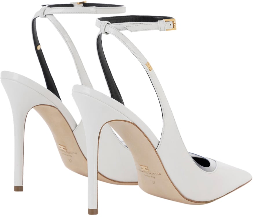 Elisabetta Franchi Sandals Ivory Wit