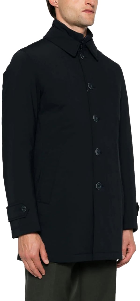 Herno Coats Blue Blauw