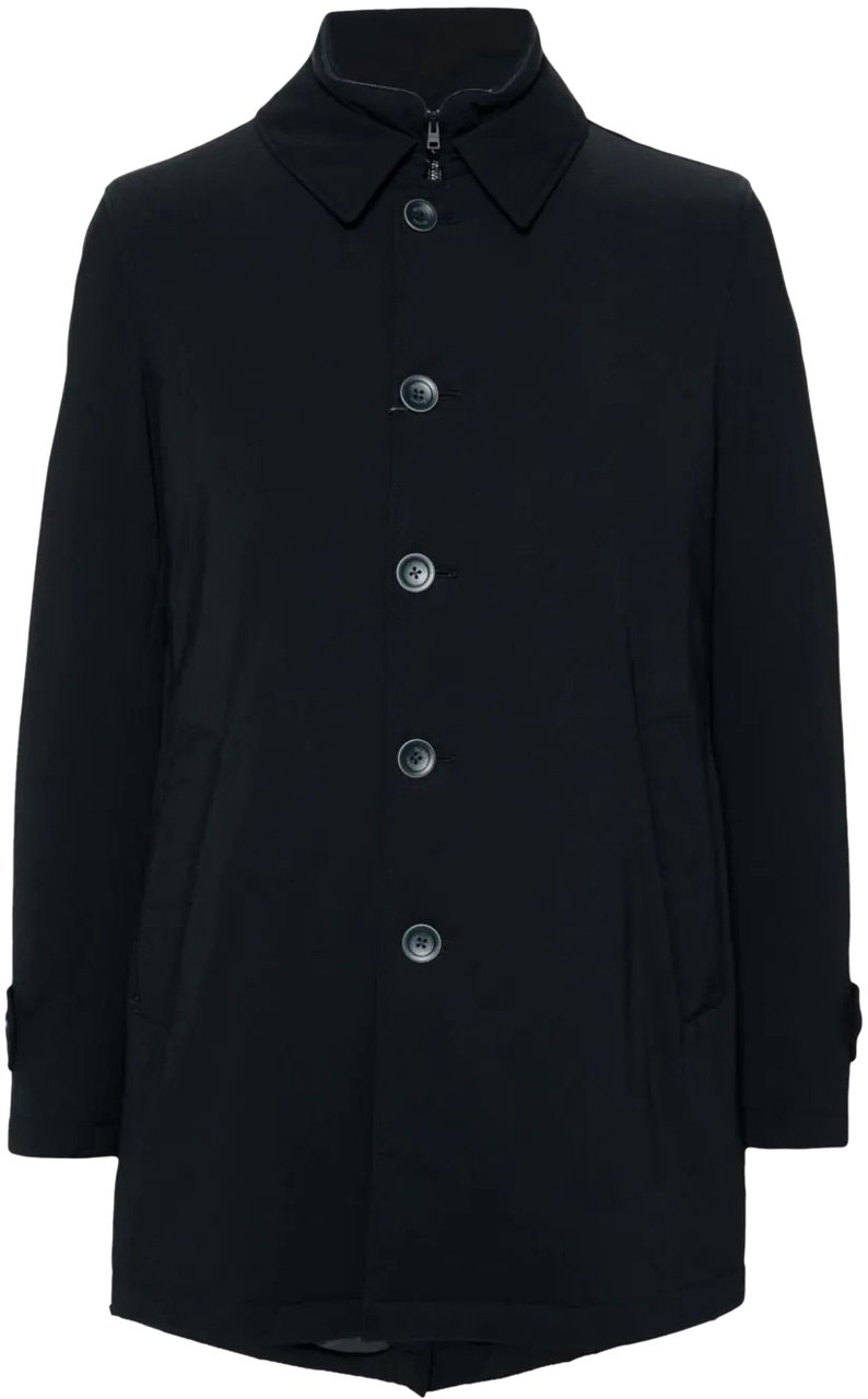 Herno Coats Blue Blauw