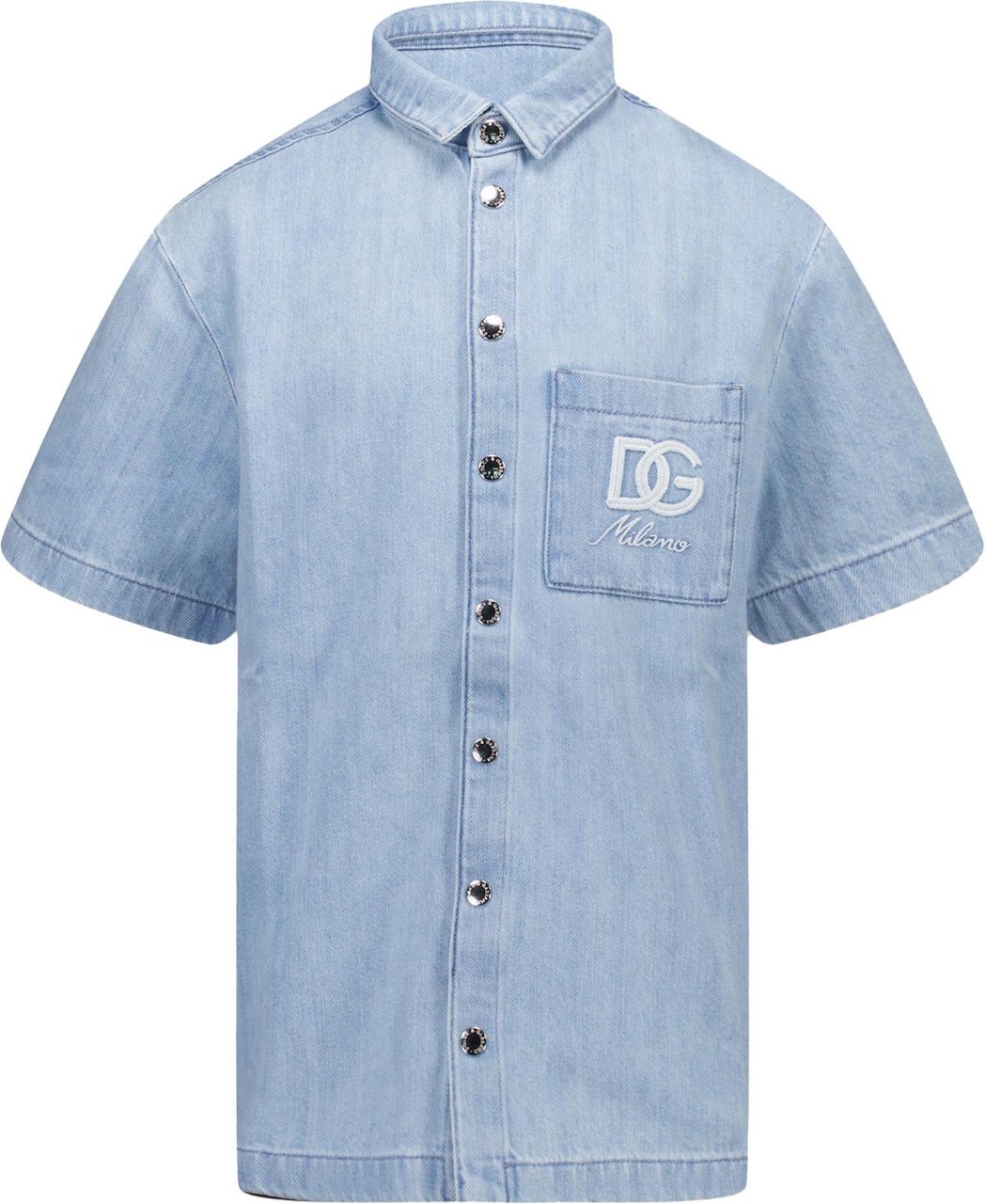 Dolce & Gabbana Dolce & Gabbana Kinder Jongens Blouse In Licht Blauw Blauw