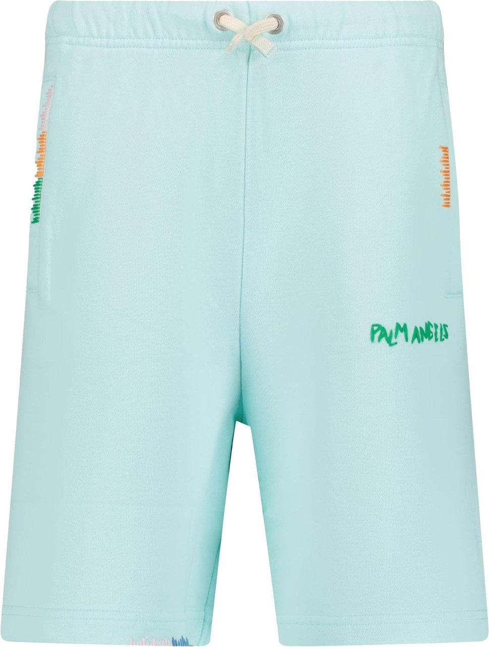 Palm Angels Palm Angels Kinder Jongens Shorts In Turquoise Blauw