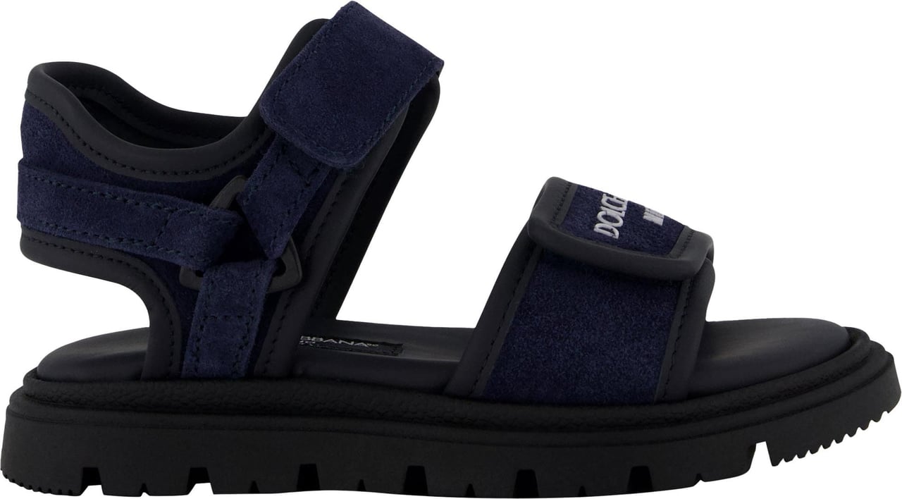 Dolce & Gabbana Dolce & Gabbana Jongens Sandalen In Navy Blauw