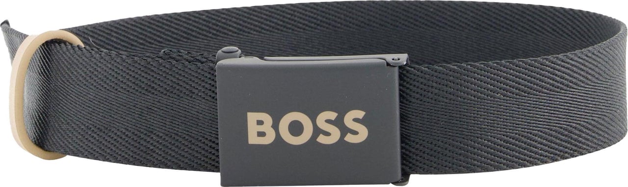Boss Boss Kinder Jongens Riem In Zwart Zwart