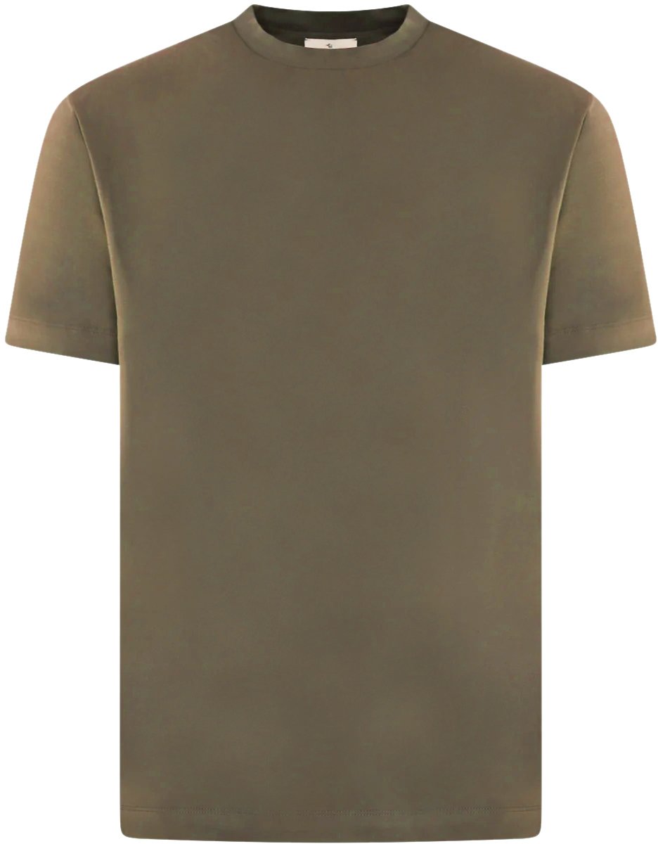 Valenza Heren Interlock Supima T-Shirt Groen